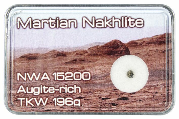 Martian Nakhlite Meteorite Fragment - NWA #292163